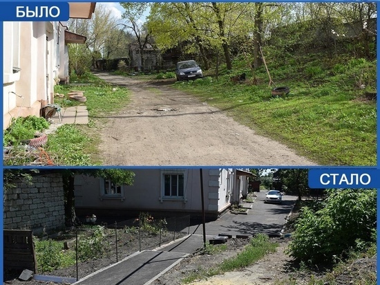 В Тамбове полностью завершился ремонт дворов многоквартирных домов