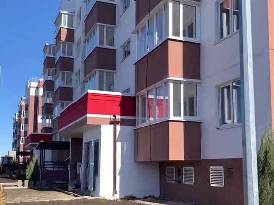 В Волновахе завершается строительство новых жилых домов