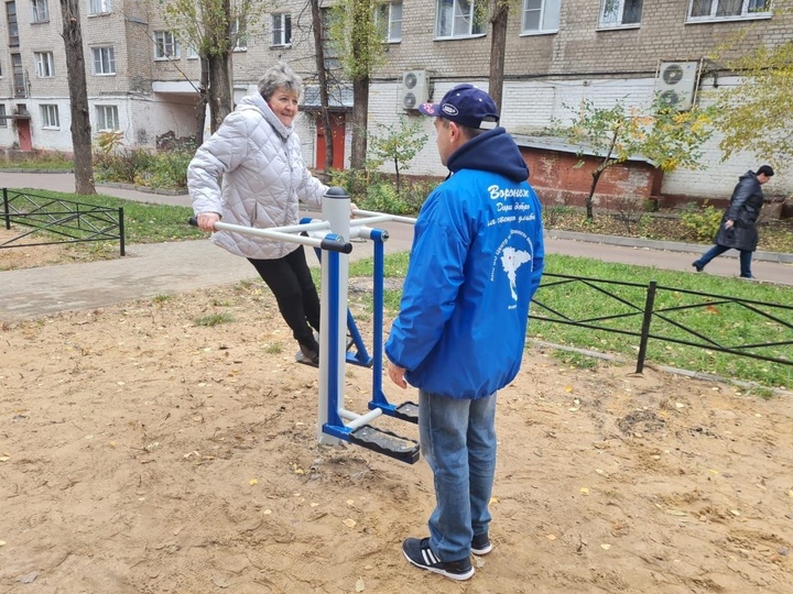 Советские уличные тренажеры