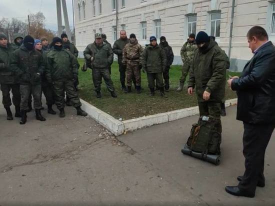 Военную подготовку мобилизованные брянцы проходят в Курской области