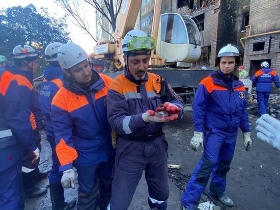 Спасатели нашли на развалинах дома в Ейске хомяка и дали ему кличку "Выживший"