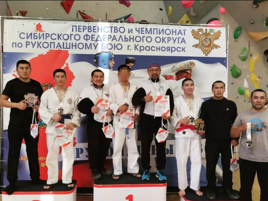 Сотрудник СОБРа Тувы победил на Чемпионате СФО по рукопашному бою