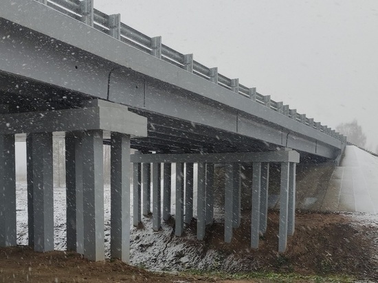 В Костромской области завершился капремонт автомобильного моста через реку Сентегу в Буйском районе