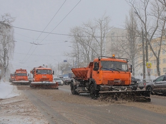 В Курске определились с площадками для сбора снега