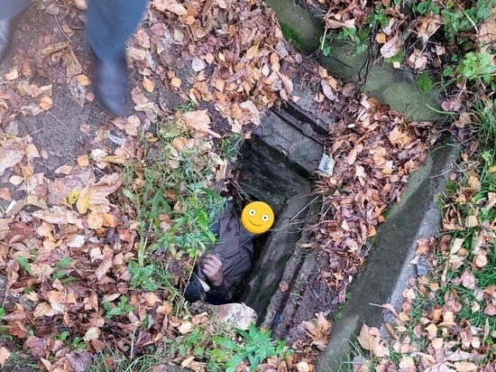 В Подольске спасли пьяного мужчину, который провалился в канализацию