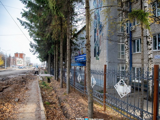 Рубить или не рубить: чебоксарцы решают вопрос о ширине тротуара на улице Гражданской