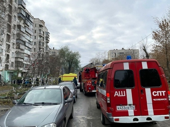 В Челябинске семья спаслась из горящей квартиры