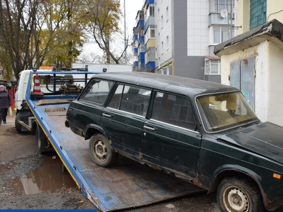 За год с улиц Тамбова эвакуировали 20 брошенных машин