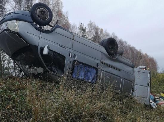 В Касимовском районе Рязанской области в ДТП с «Газелью» пострадала женщина