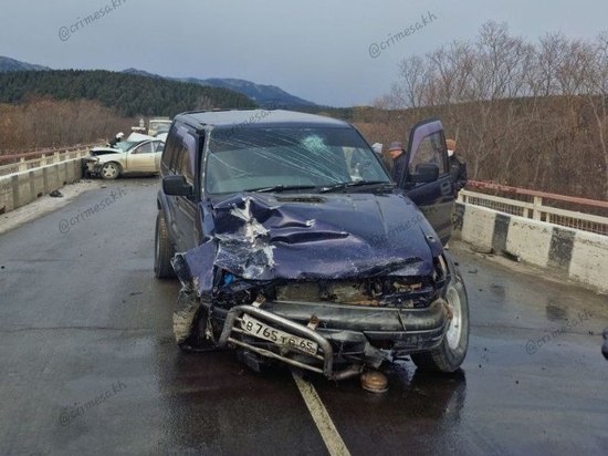 Водитель Isuzu Bighorn погиб в ДТП на скользкой дороге на Сахалине