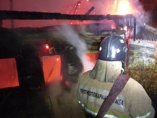 Ночью в Ивановской области опять сгорела "заброшка"