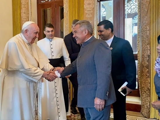 Президент Татарстана рассказал Папе Римскому о дружбе народов