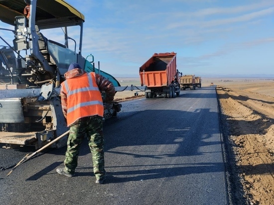 В Калмыкии завершился ремонт более 73 км региональных автодорог