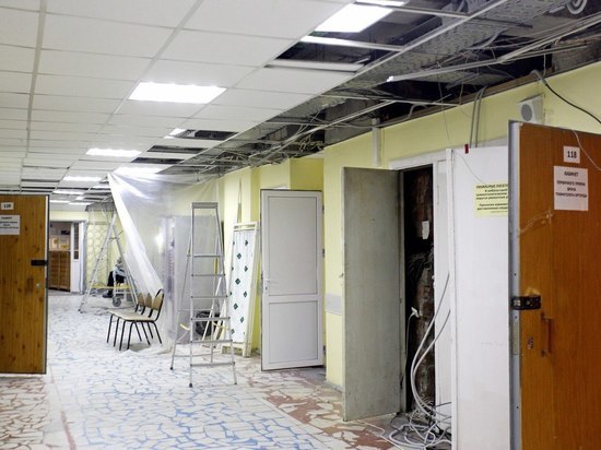 Главврач больницы Семашко Сорокина рассказала о ходе ремонта в поликлинике №2