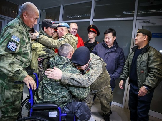 В Якутии встретили вернувшихся с СВО бойцов добровольческого отряда «Боотур»