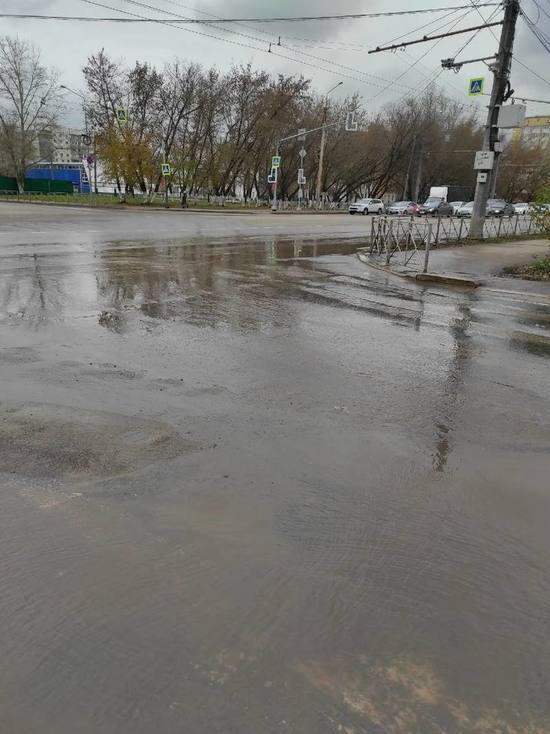 Пензенцы пожаловались на затопленные улицы в Терновке