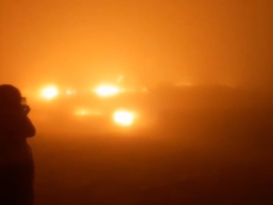 Сильный пожар произошел на Ай-Петри в Крыму