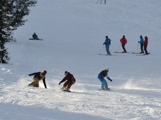 В Красноярском крае в парке «Ергаки» стартовал горнолыжный сезон