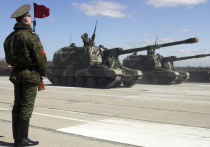 Министерство обороны России обнародовало кадры боевой работы расчетов артиллерийских орудий 2А65 "Мста-Б" Южного военного округа