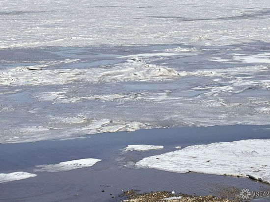 Гуляющие по едва замерзшему водоему дети напугали кузбассовцев