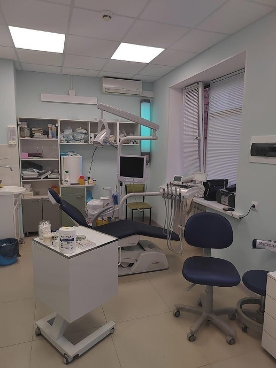В Псковской областной стоматологии отремонтировали кабинеты