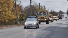 Появилось видео американской техники недалеко от болгаро-румынской границы