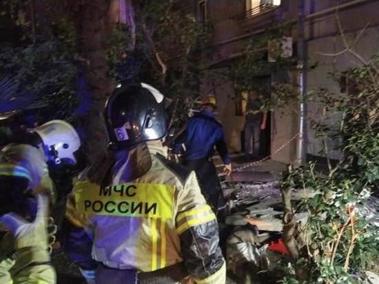 В Сочи из-за обрушения балкона погибли два человека