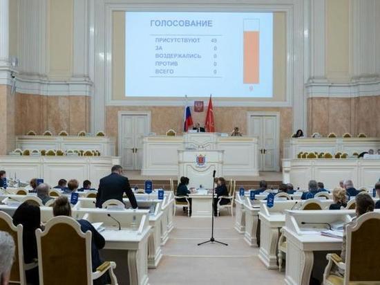 Бельский обозначил повестку заседания петербургского ЗакСа