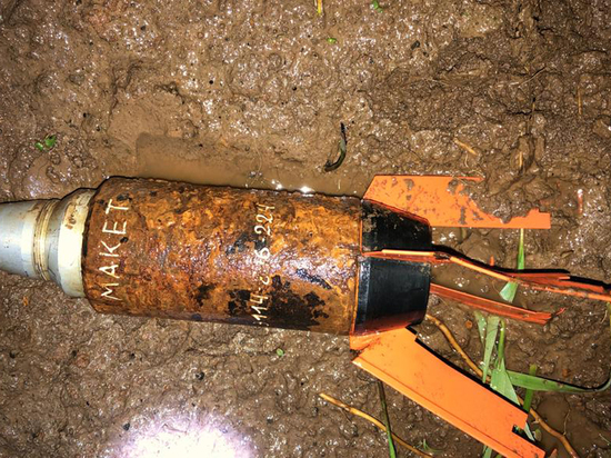 В Медведевском районе обнаружили предмет, напоминающий снаряд