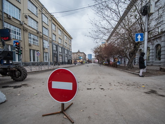 Рестораторы опасаются падения выручки из-за перекрытия улицы Ленина в Новосибирске