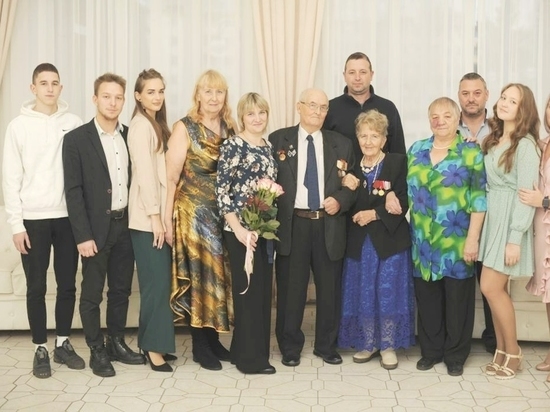 Супружеская пара из Клина отметила бриллиантовую свадьбу