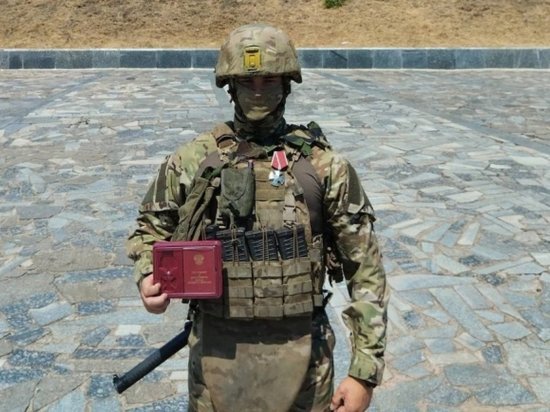 Военный из Новосибирской области получил орден Мужества в зоне СВО