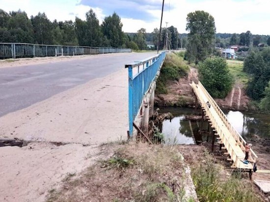 Костромские переправы: в Островском районе начинается капитальный ремонт моста через реку Мера