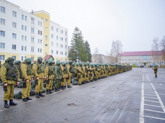 Ивановские мобилизованные бойцы и добровольцы отправляются в зону СВО