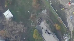 Появилось видео уничтожения танка ВСУ: удар при помощи БПЛА