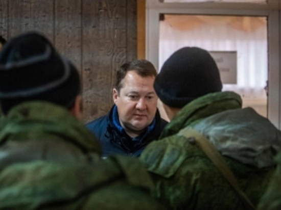 Максим Егоров встретился с мобилизованными тамбовчанами, которые проходят подготовку в Смоленской области