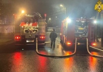 В Калуге на пожаре жилого дома пострадал человек