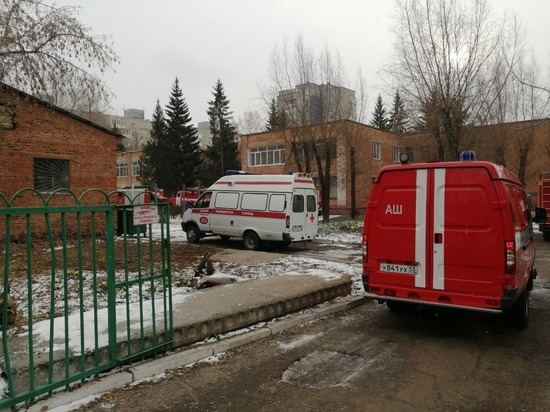 Детский сад загорелся в Омске