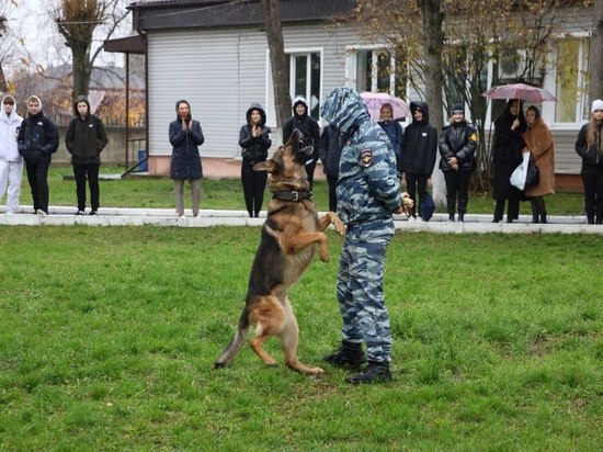 Школьники Серпухова узнали полезную информацию о профессии полицейского