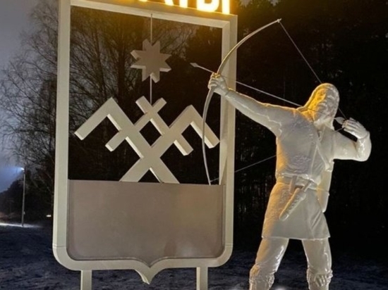 В Селтах статуе батыра на въезде наконец-то дали в руки лук