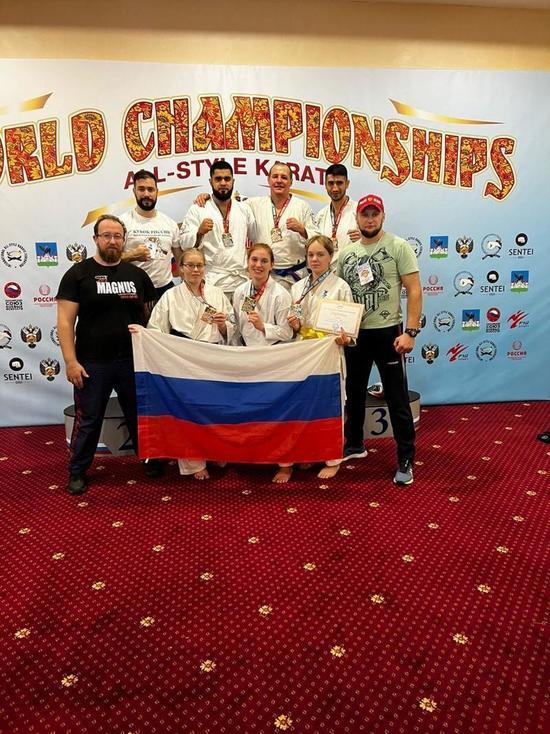 Шесть медалей завоевали липецкие каратисты на чемпионате мира