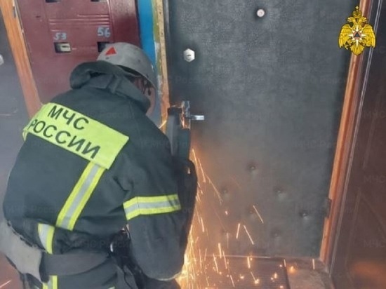 В Орле в закрытой наглухо квартире оказалась бабушка с инсультом
