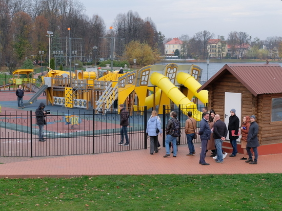 Обустройство детских площадок Калининграда обошлось в 40 миллионов