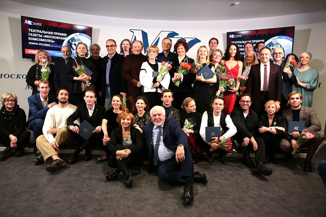 Alentova, Verzhbitsky, Strizhenova, Volkova: footage of the 27th Theater Award 