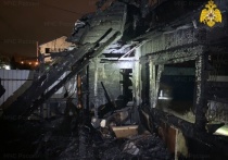 В Калуге на территории СНТ "Зооветтехникум" сгорела дача