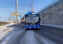 Пробная поездка троллейбуса №1 состоялась 11 ноября по новой линии до читинского поселка Каштака