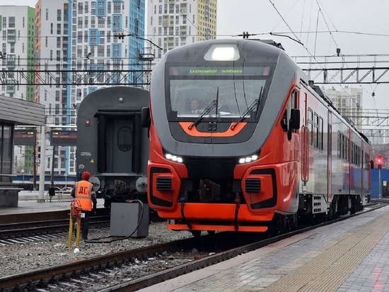 Началось движение поезда «Орлан» по маршруту Челябинск – Екатеринбург