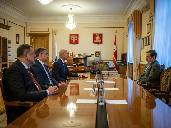 Смоленский губернатор встретился с министрами спорта России и Беларуси