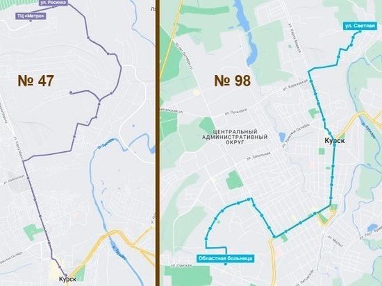 В Курске в 2023 году число маршрутов транспорта в микрорайон Заря уменьшится до двух