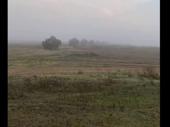 Появилось видео передвижения техники НАТО на херсонском направлении